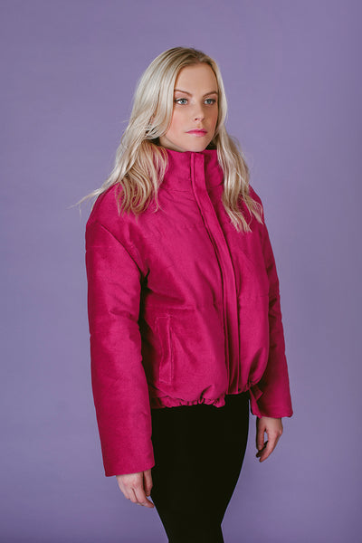 Pink Velvet Jacket / Winter