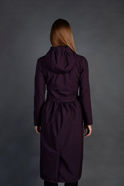 Softshell raincoat / Dark Burgundy / Classy