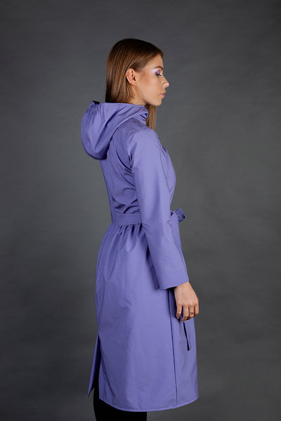 Softshell raincoat / Purple / Classy