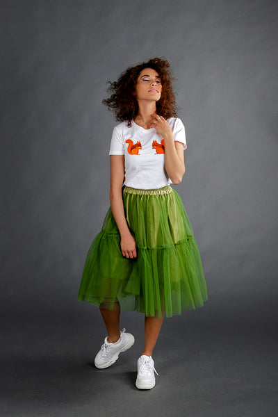 Tulle Skirts / Green